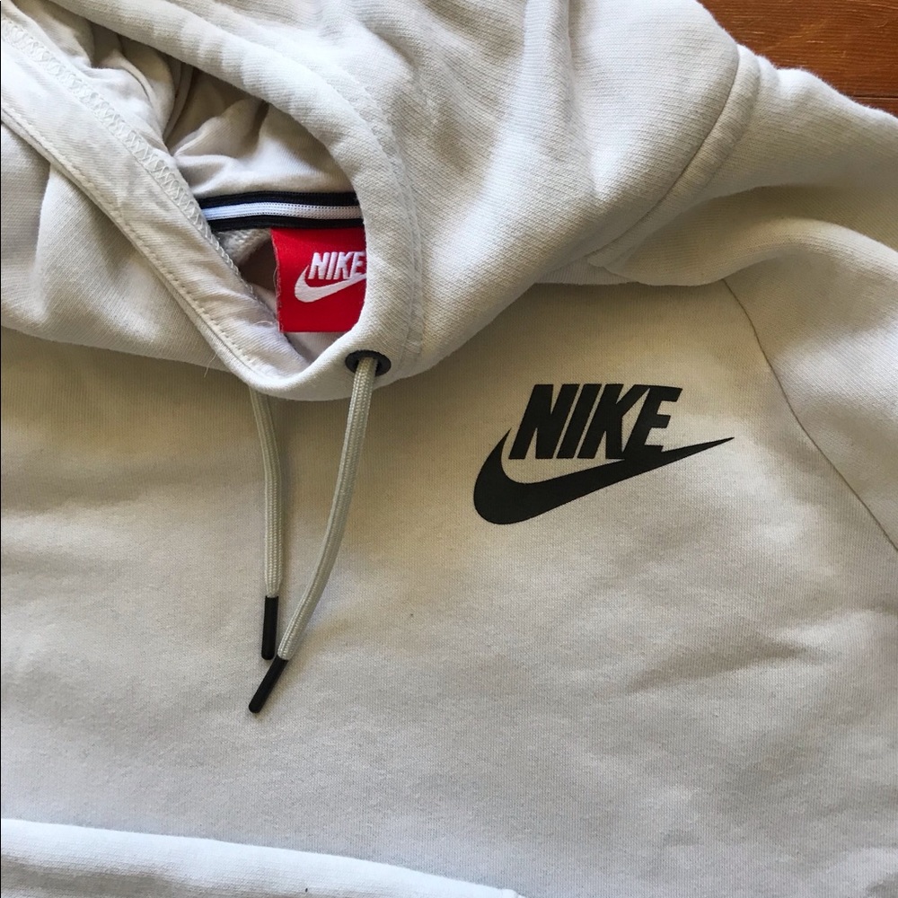 Cream Nike Hoodie